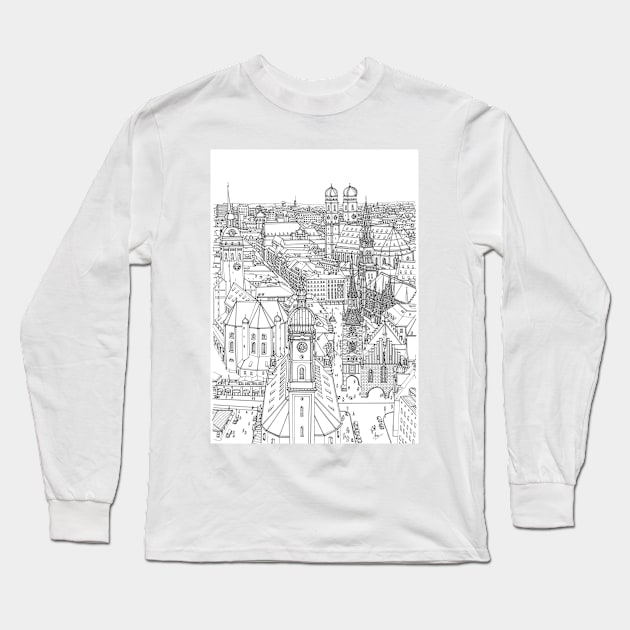 Munich Long Sleeve T-Shirt by valery in the gallery